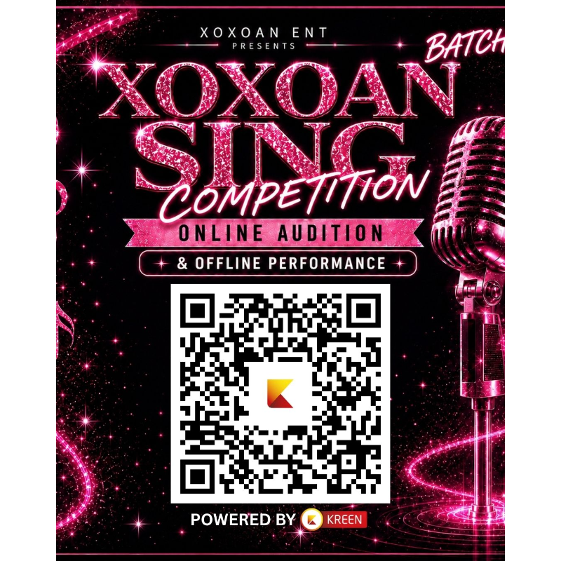 XOXOAN SING COMPETITION Batch 2 2026 Jadi Panggung Talenta Vokal Muda, Kreen Indonesia Hadirkan Voting Digital Favorit Peserta