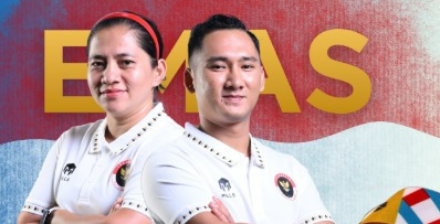 Leani Ratri Oktila dan Hikmat Ramdani Perkuat Dominasi Indonesia Lewat Emas Mixed Doubles  APG 2025