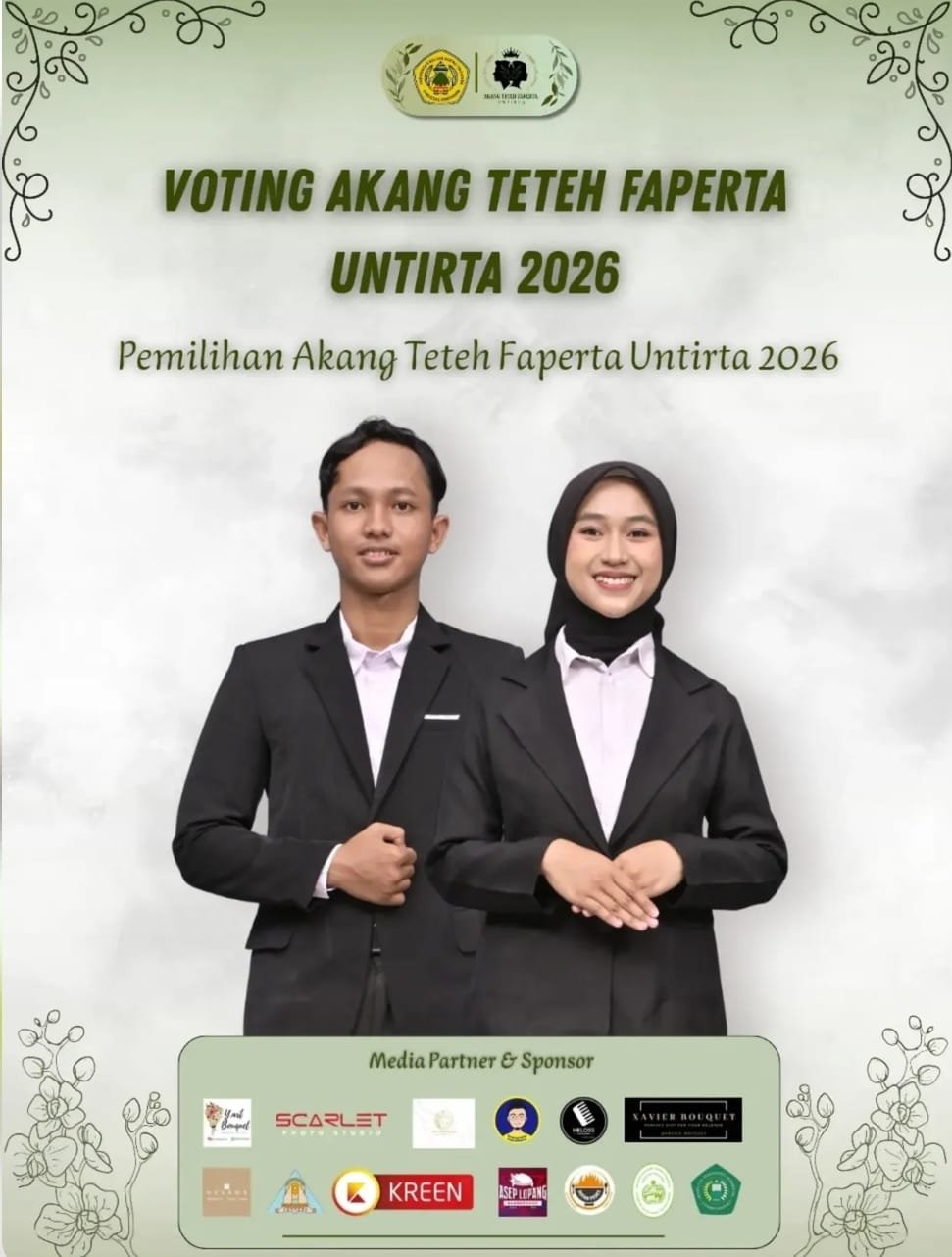 Grand Final Akang Teteh Faperta UNTIRTA 2026 Cetak Mahasiswa Berprestasi, Kreen Indonesia Dukung Voting Digital Favorit yang Transparan