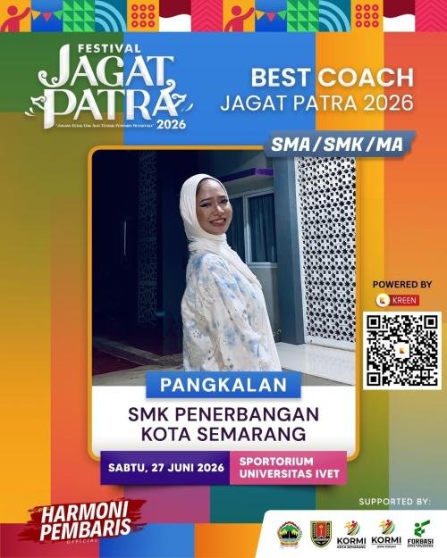 Festival Jagat Patra 2026 Cetak Pembaris Berprestasi, Kreen Indonesia Dukung Voting Digital Best Coach yang Transparan