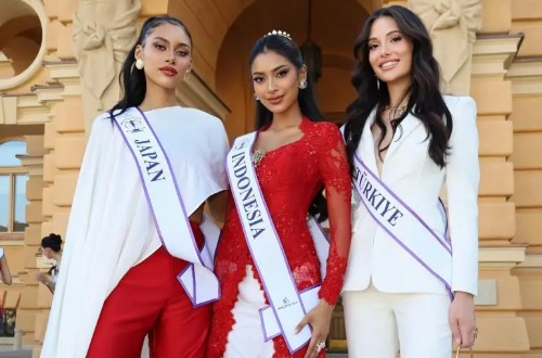 Finalis Miss Supranational 2026 Kunjungi Balai Kota Nowy S?cz, Agnes Rahajeng Tampil Memukau