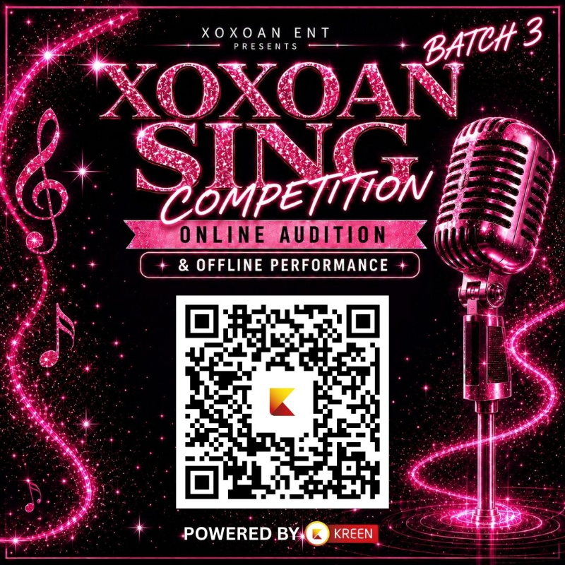 Grand Final Ajang XOXOAN Sing Competition 2026 Batch 3 Sukses Digelar, Kreen Indonesia Dukung Voting Digital Ajang Talenta Musik