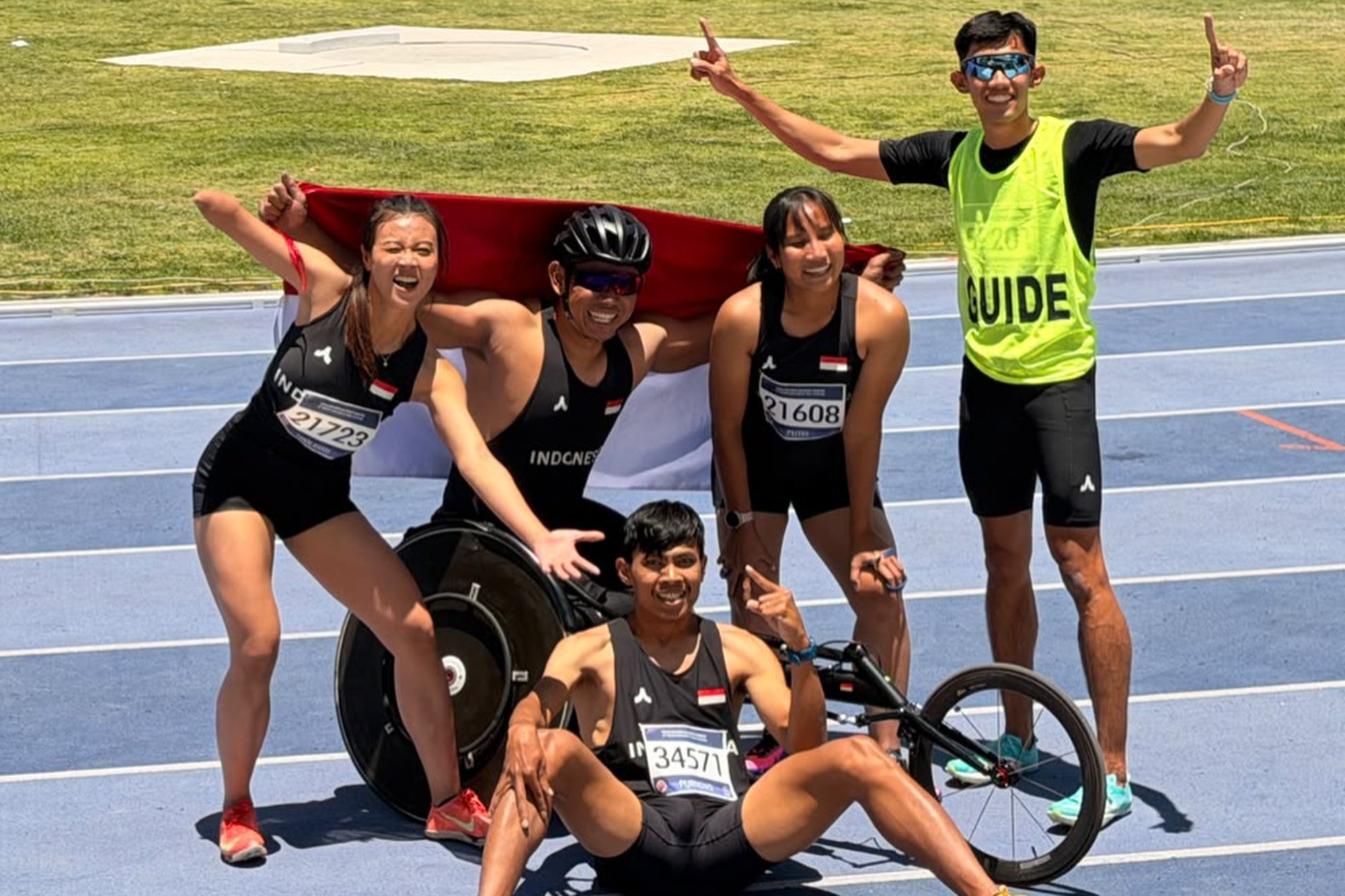 Indonesia Raih 16 Medali di World Para Athletics Grand Prix 2026