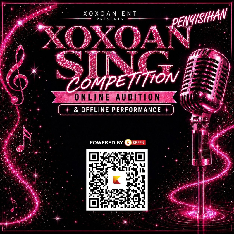 Babak Penyisihan Digelar, XOXOAN Sing Competition 2026 Jadi Panggung Talenta Vokal Muda, Didukung Voting Digital Kreen Indonesia