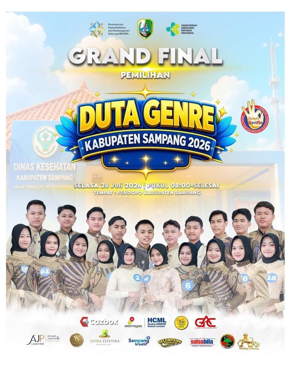 Duta Genre Kabupaten Sampang Favorit 2026 Sukses Digelar, Cetak Generasi Muda Inspiratif Didukung Voting Terpercaya Kreen Indonesia