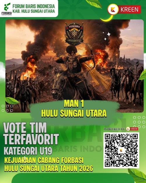 Grand Final Forum Baris Indonesia Hulu Sungai Utara 2026 Semarakkan Kompetisi Baris-Berbaris, Kreen Indonesia Dukung Voting Digital Favorit
