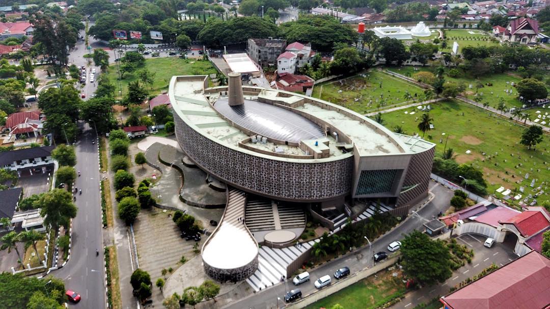 Hanya di Aceh Satu-satunya Museum Tsunami Dunia